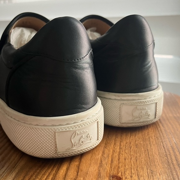 Masteraltissima Flat Calf 39.5 Christian Louboutin Shoes in Black - Picture 1 of 9